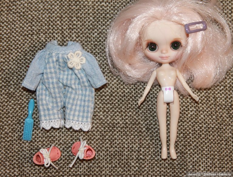 Кастом мини Blythe от Hasbro (фото 7)