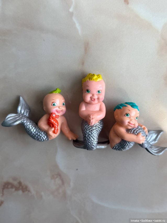 Винтажные Малыши Русалки Magic Diaper Babies Galoob, 90-е (фото 6)