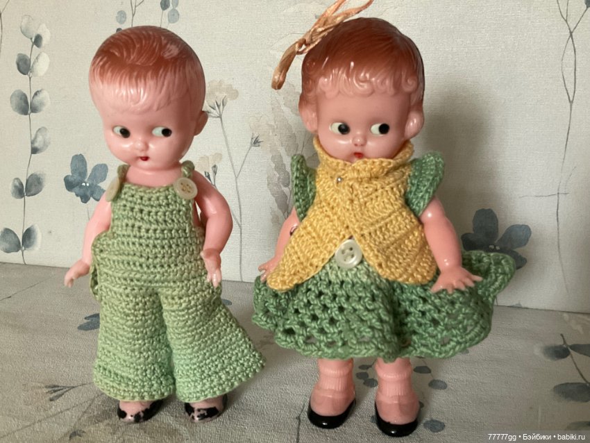 Парочка симпатяг — Винтажные куклы и игрушки детства (фото 2)