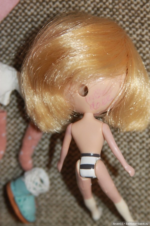 Кастом мини Blythe от Hasbro (фото 6)