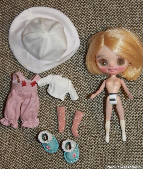 Кастом мини Blythe от Hasbro (фото 4)