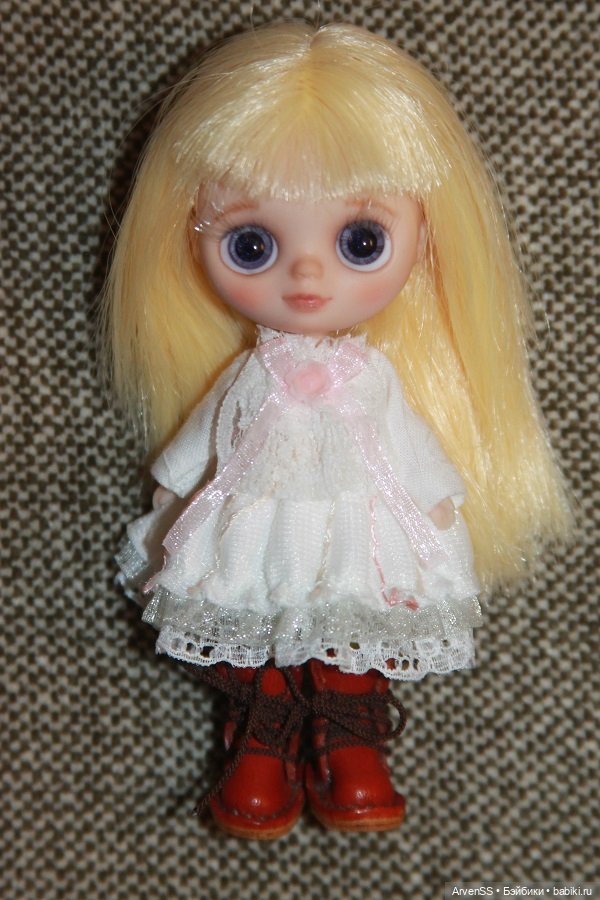 Кастом мини Blythe от Hasbro