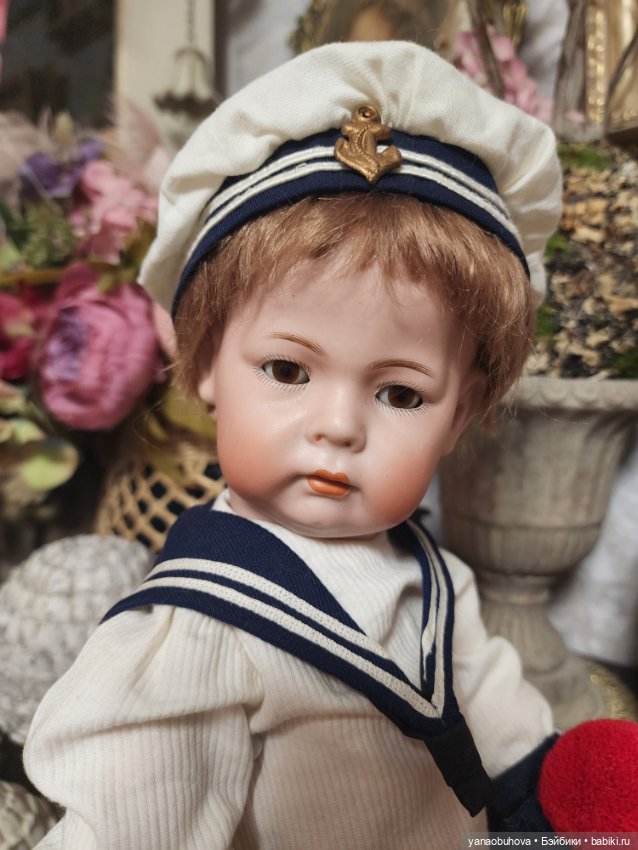 Антикварный редкий мальчик Каммер рейнхард молд 115/А Филипп