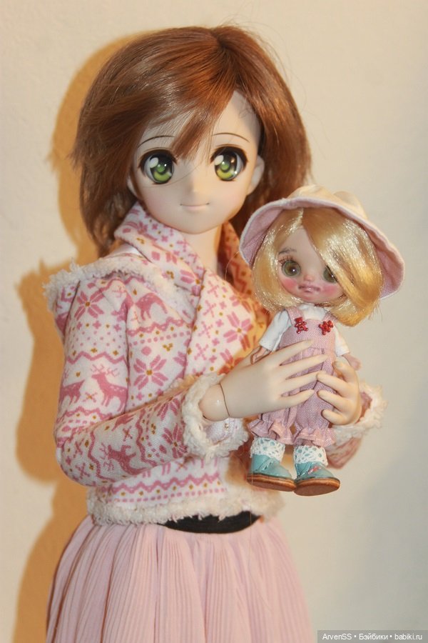 Кастом мини Blythe от Hasbro (фото 7)