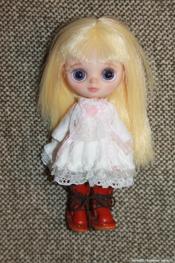 Кастом мини Blythe от Hasbro (фото 4)