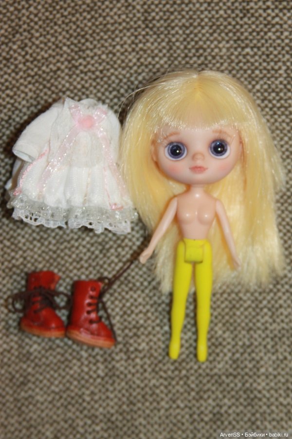 Кастом мини Blythe от Hasbro (фото 7)