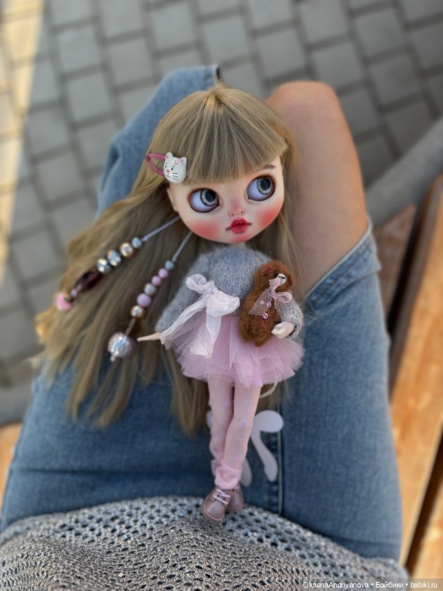 Эксклюзив из личной коллекции! Кастомная кукла Блайз (Blythe) Соня (фото 5)