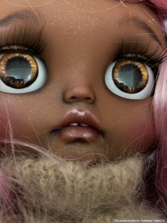 Эксклюзив из личной коллекции! Кастомная кукла Блайз (Blythe) Медвежонок Мила (фото 6)
