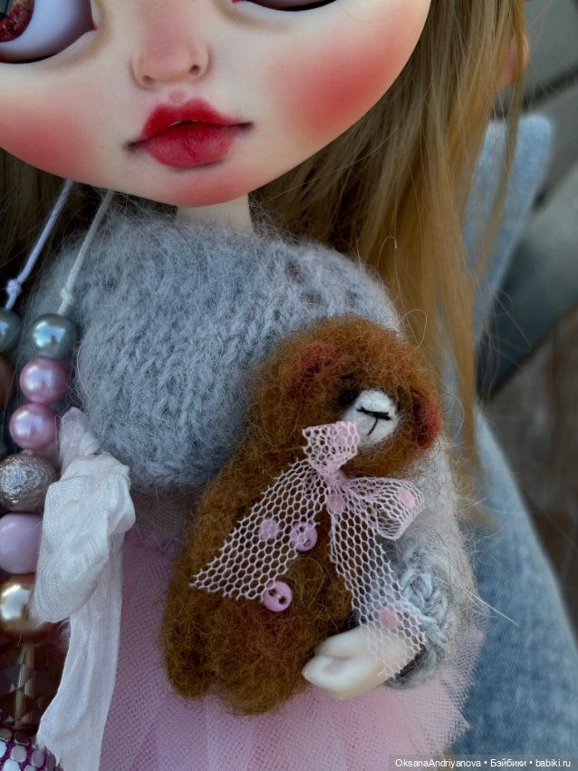 Эксклюзив из личной коллекции! Кастомная кукла Блайз (Blythe) Соня (фото 6)