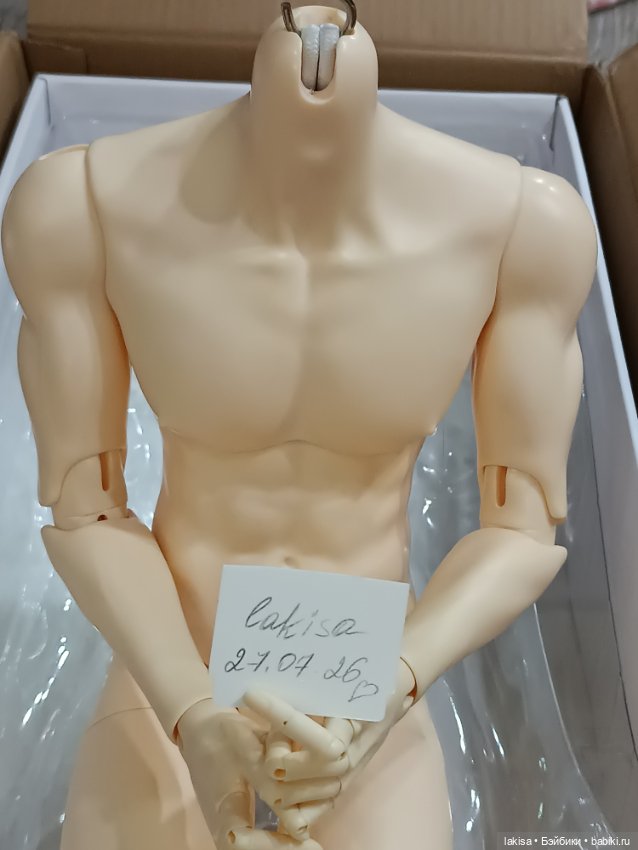 Мужское тело Dika Doll 75 ver 2 NS + шарнирные руки (фото 5)