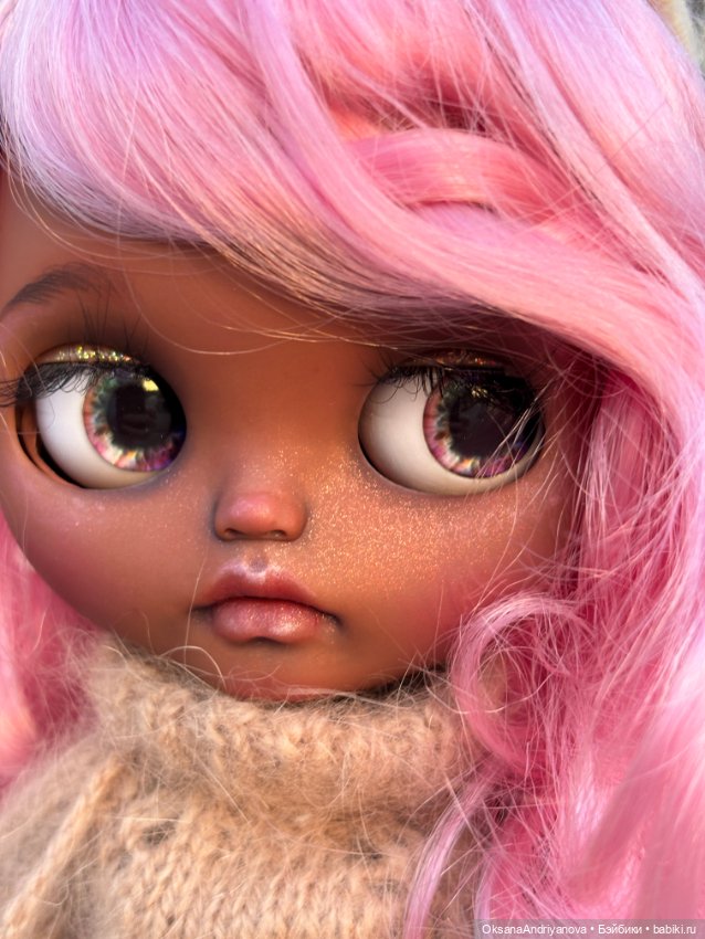 Эксклюзив из личной коллекции! Кастомная кукла Блайз (Blythe) Медвежонок Мила