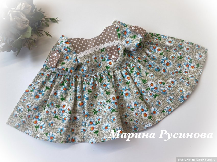 Платье для куклы Готц — Одежда для кукол (фото 6)