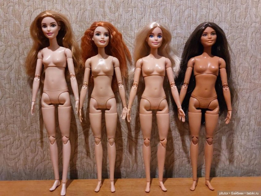 Barbie пышка МТМ на высоком теле Виктории (фото 7)