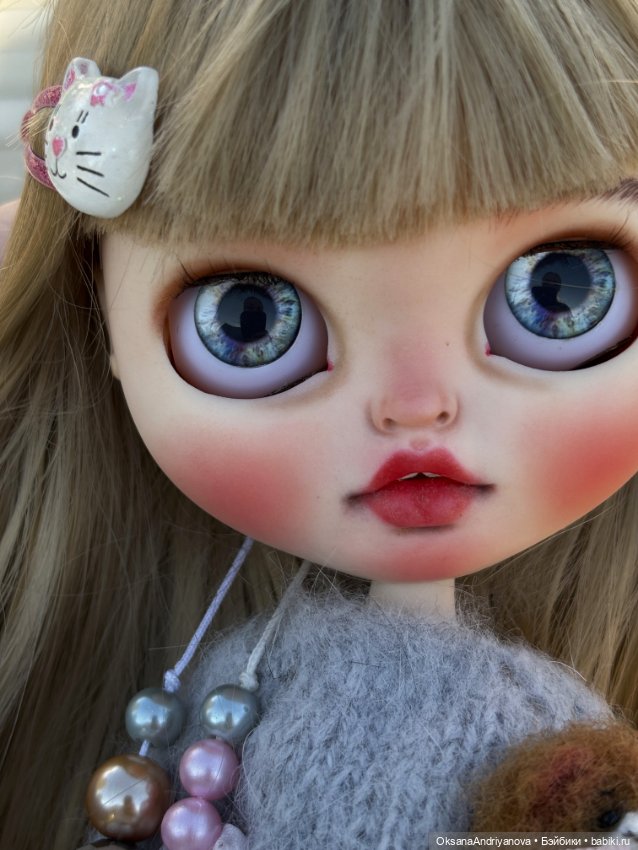 Эксклюзив из личной коллекции! Кастомная кукла Блайз (Blythe) Соня (фото 7)