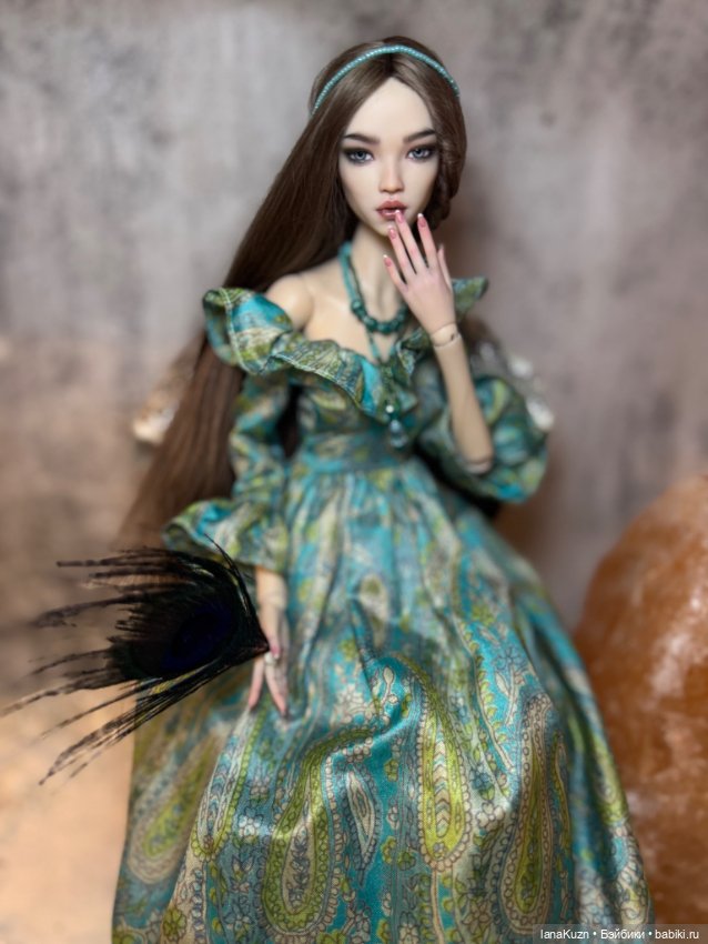 Шелковое платье — Одежда для BJD (фото 2)