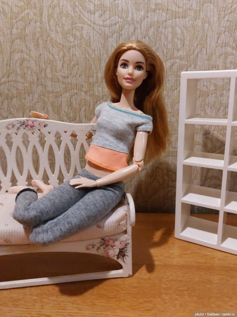 Barbie пышка МТМ на высоком теле Виктории (фото 5)