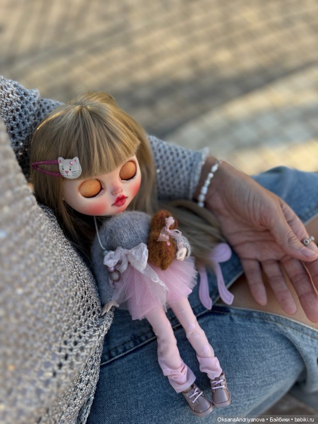 Эксклюзив из личной коллекции! Кастомная кукла Блайз (Blythe) Соня (фото 4)