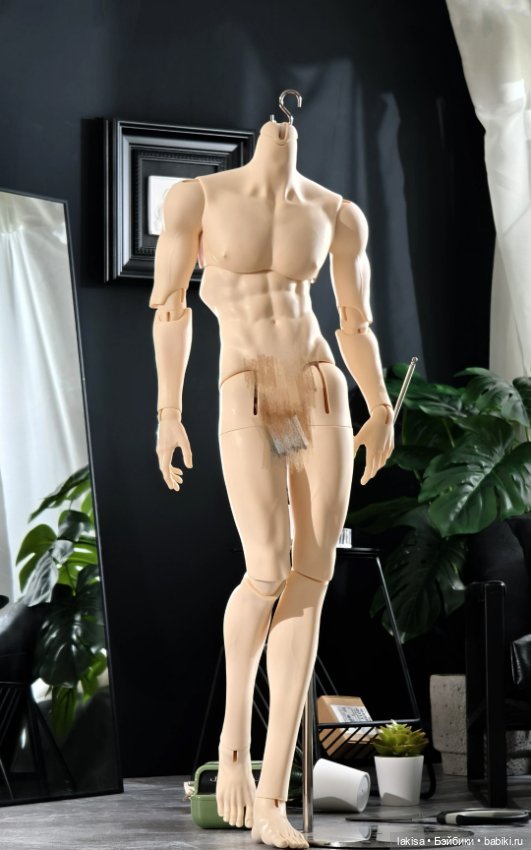 Мужское тело Dika Doll 75 ver 2 NS + шарнирные руки