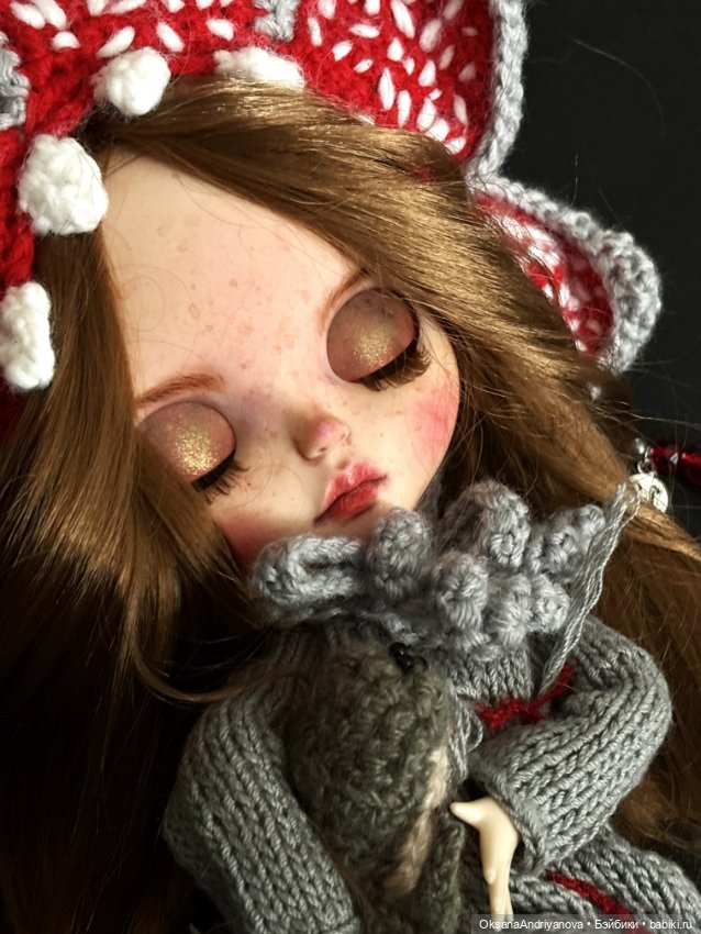 Эксклюзив из личной коллекции! Кастомная кукла Блайз (Blythe) Демогоргон (фото 5)