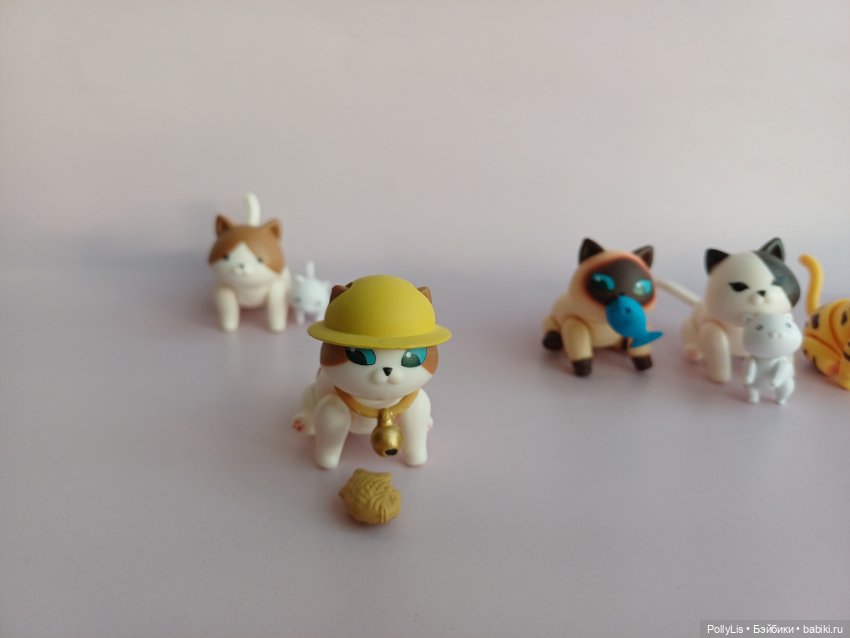 Котики Гасяпоны Gashapon — Коллекционные фигурки (фото 3)