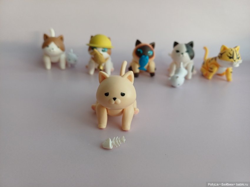 Котики Гасяпоны Gashapon — Коллекционные фигурки (фото 6)
