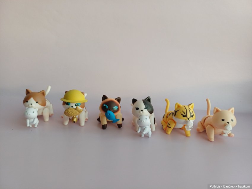 Котики Гасяпоны Gashapon — Коллекционные фигурки