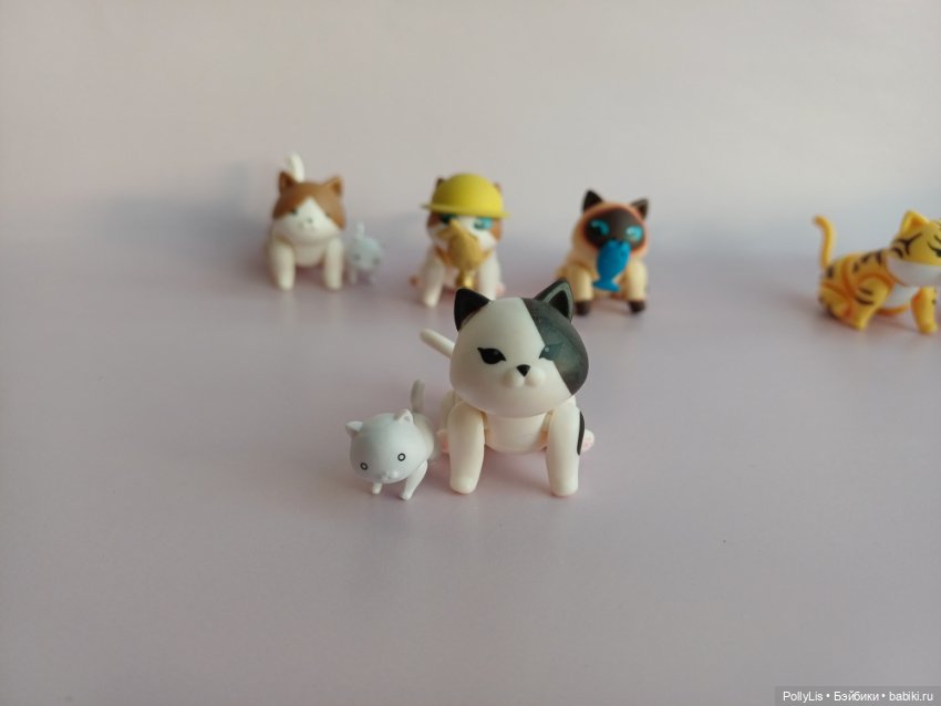 Котики Гасяпоны Gashapon — Коллекционные фигурки (фото 4)