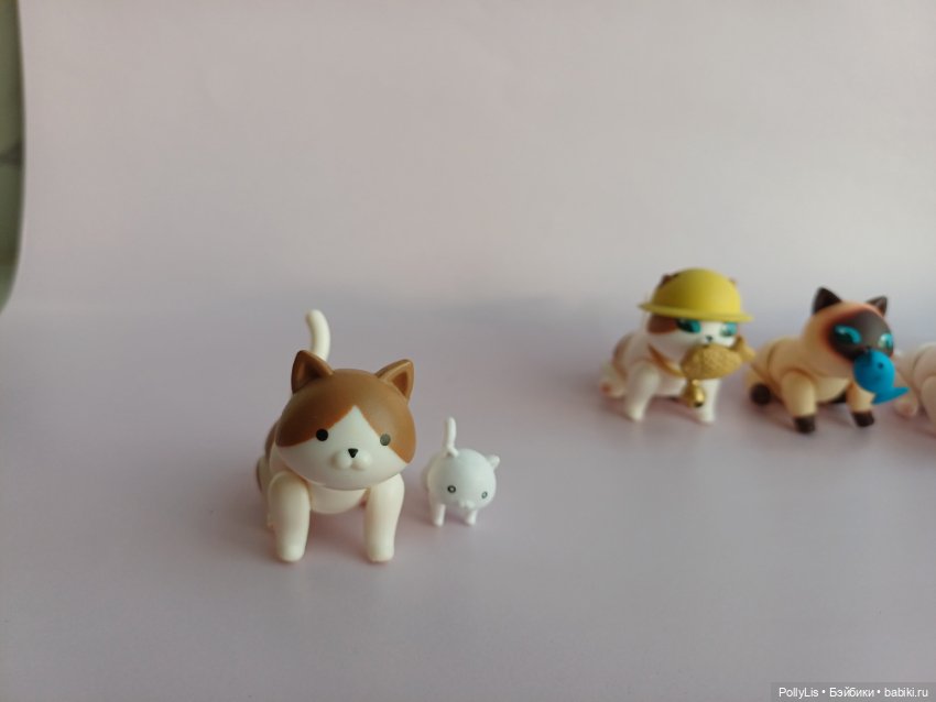 Котики Гасяпоны Gashapon — Коллекционные фигурки (фото 2)