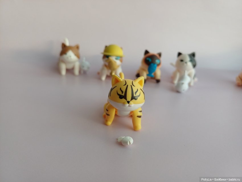 Котики Гасяпоны Gashapon — Коллекционные фигурки (фото 5)