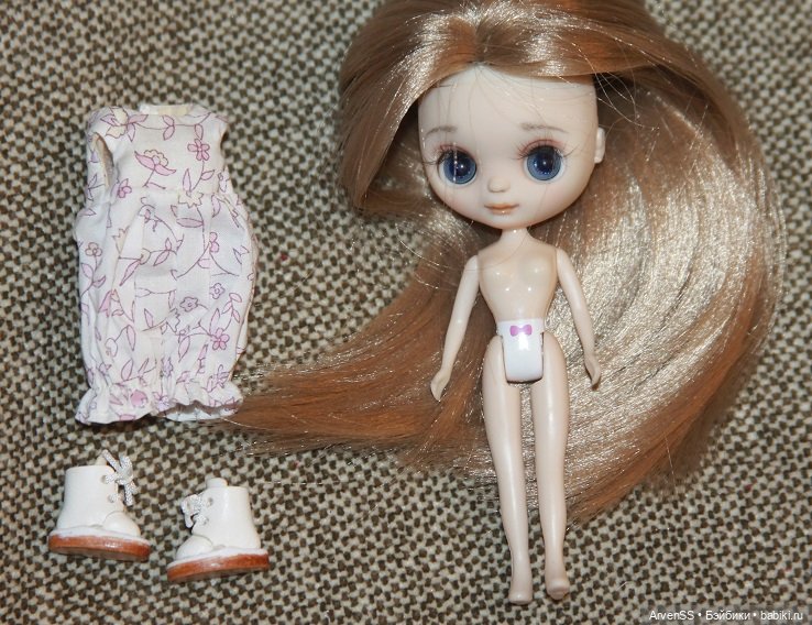Кастом мини Blythe от Hasbro (фото 5)