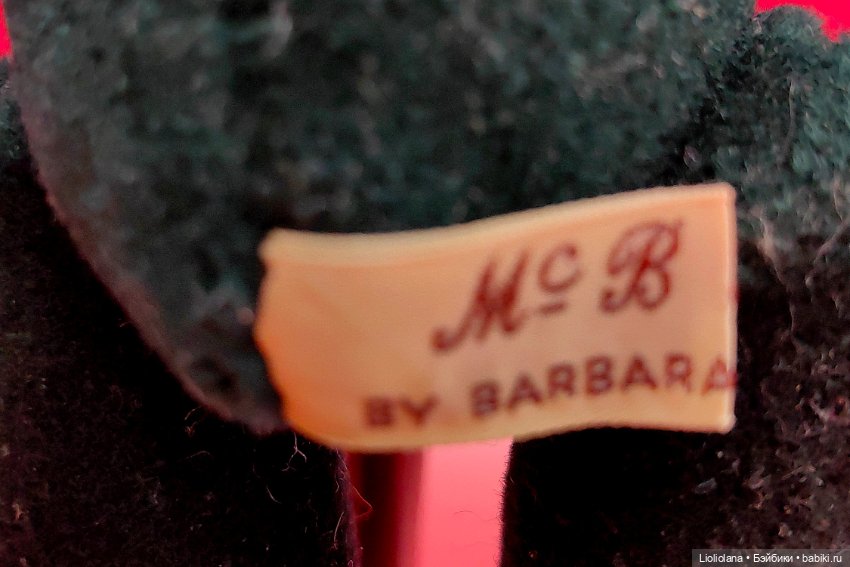 Редкий авторский мишка от Barbara McConnel США 80-е гг (фото 7)