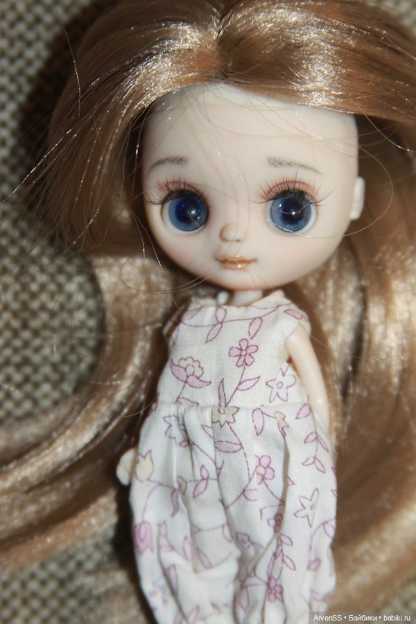 Кастом мини Blythe от Hasbro (фото 2)