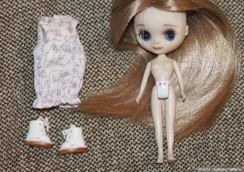 Кастом мини Blythe от Hasbro (фото 4)