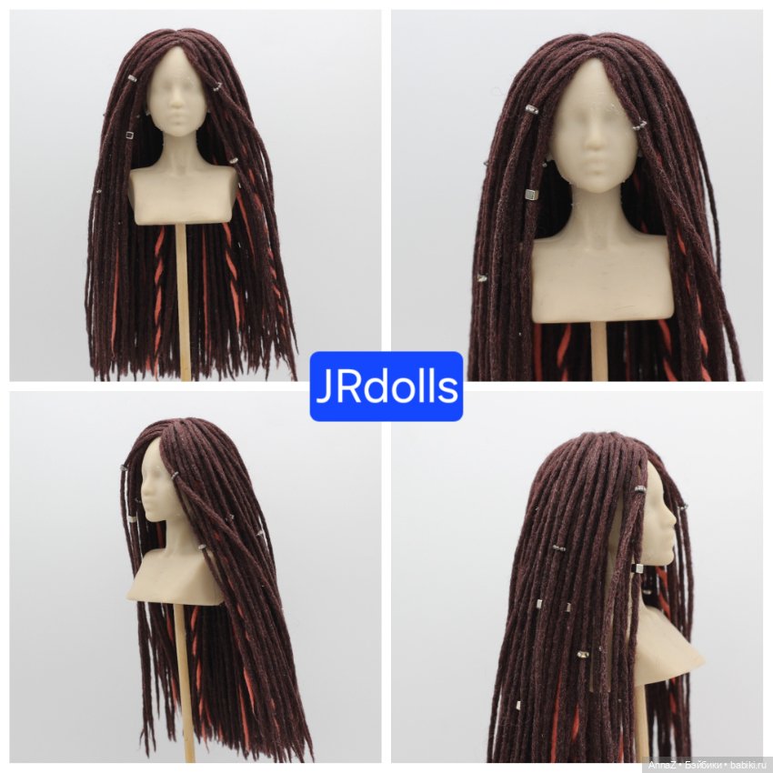 Парик для JrDolls (Юлия Рожнева)
