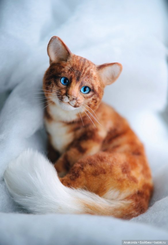 Кошечка Бри — Авторские игрушки