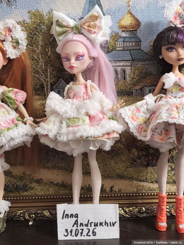 Платье для куклы Monster High (фото 6)