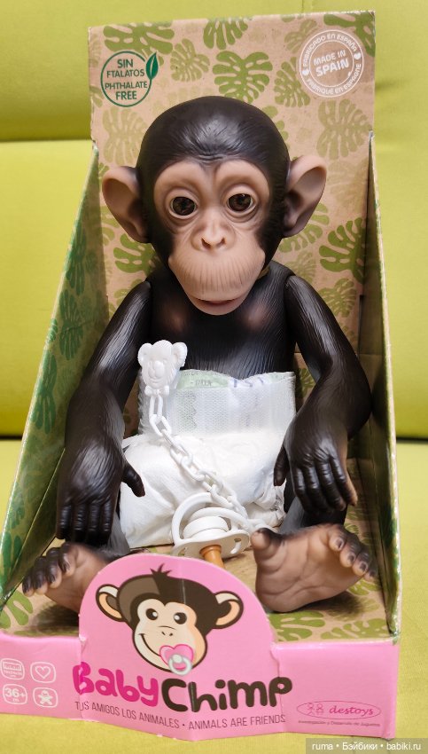 Обезьянка Baby Chimp — Куклы реборн (фото 5)