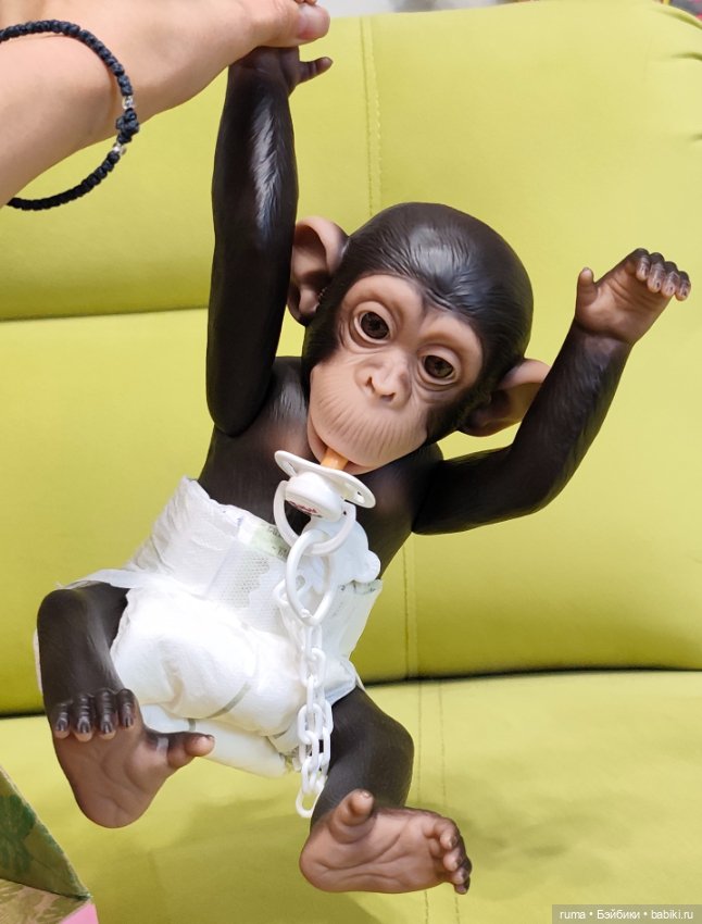 Обезьянка Baby Chimp — Куклы реборн (фото 2)