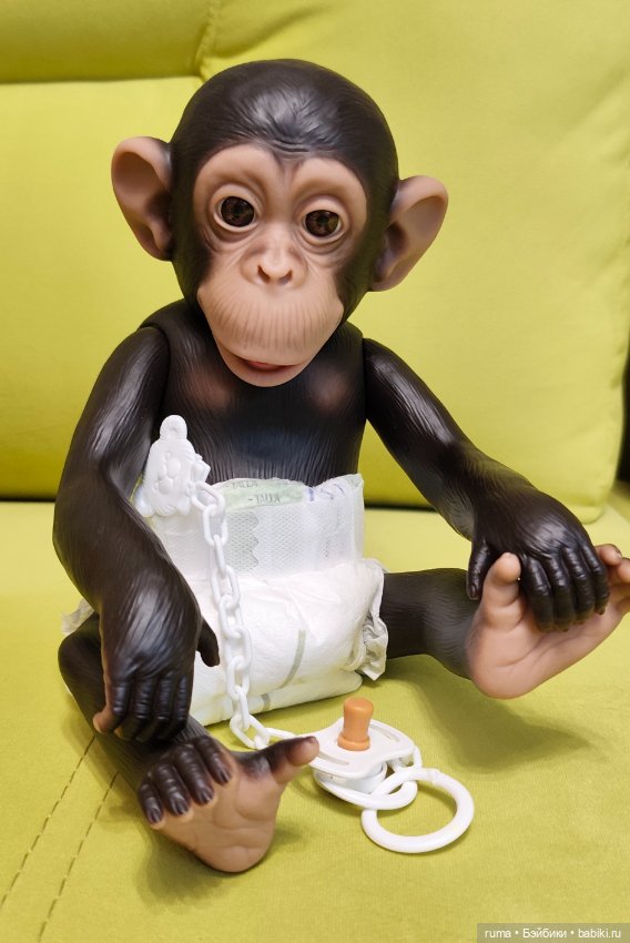 Обезьянка Baby Chimp — Куклы реборн (фото 3)