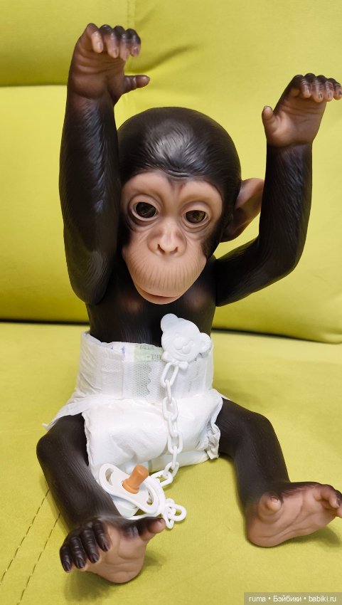 Обезьянка Baby Chimp — Куклы реборн