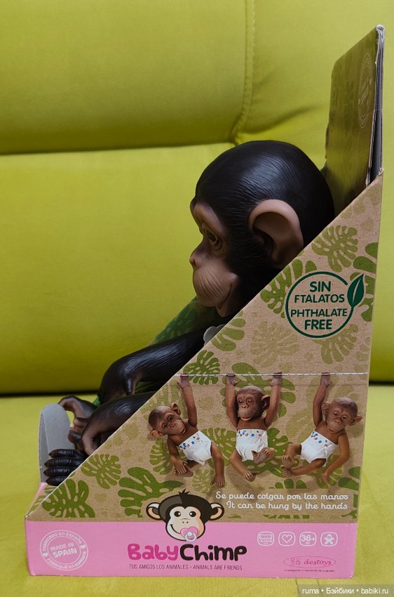 Обезьянка Baby Chimp — Куклы реборн (фото 6)