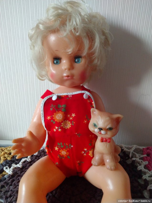 Кукла Вика — Винтажные куклы и игрушки детства