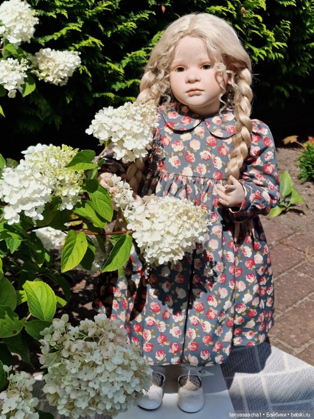 Фарфоровая кукла Ruth Treffeisen Ophelia 2006 студийная кукла (фото 7)