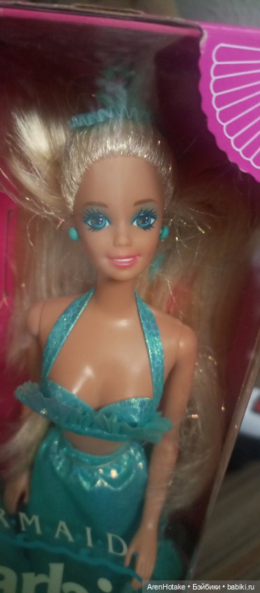 Barbie Mermaid Барби Русалка NRFB НРФБ Барби 90-х (фото 4)