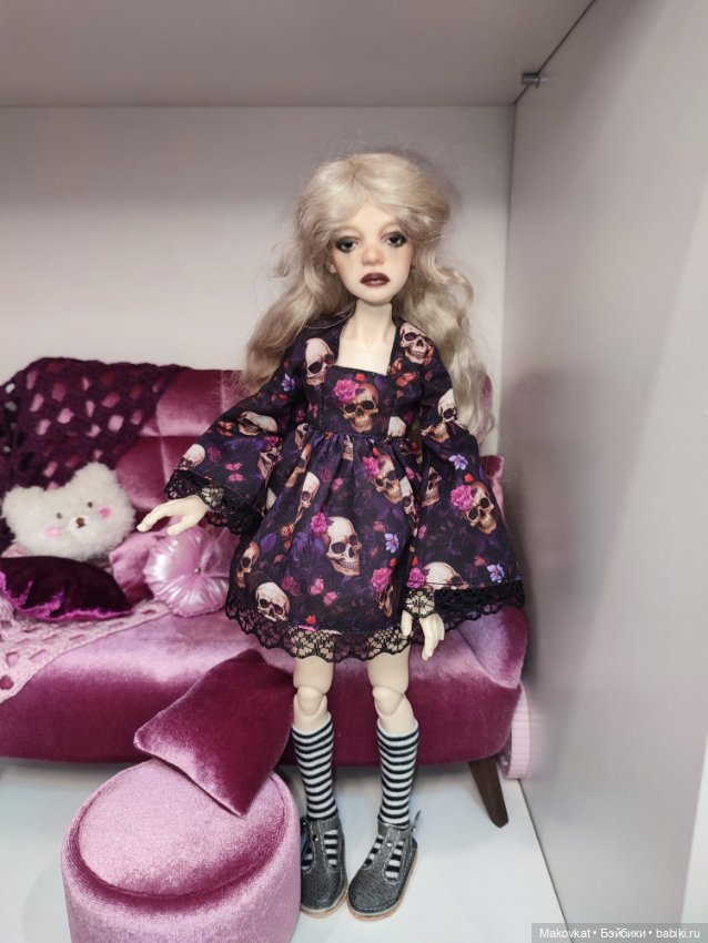 Ptichka Art doll Lora (Птичка Лора) в цвете vanilla с мейком