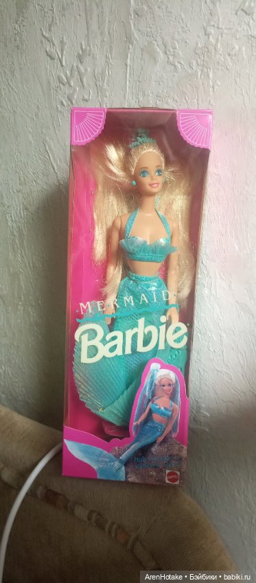 Barbie Mermaid Барби Русалка NRFB НРФБ Барби 90-х