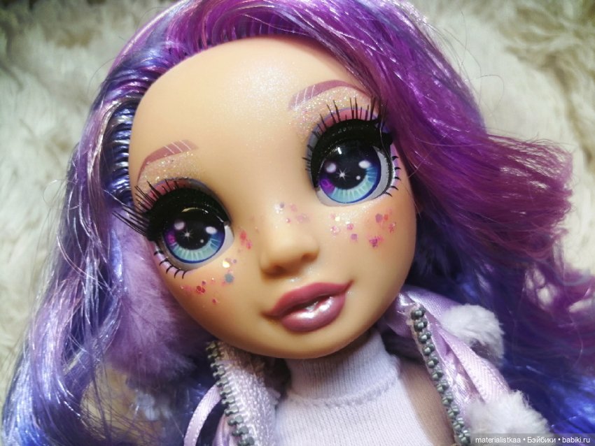 Кукла raibow high (Вайолет Violet зимняя)