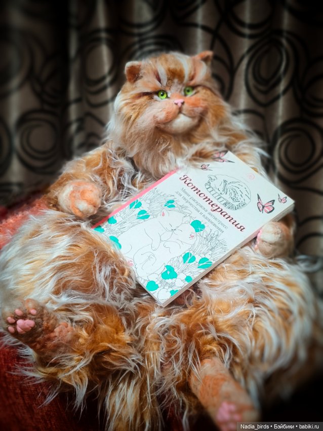 Лютик, пушистый кототерапевт