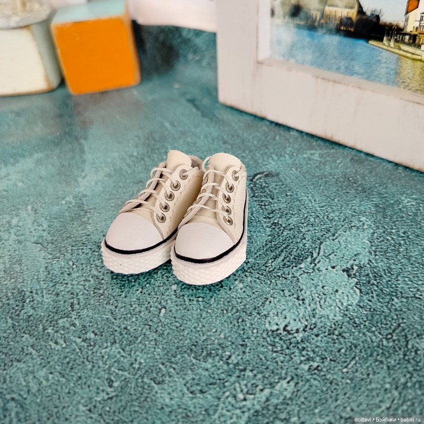 Кеды 4,3*1,6см — Обувь для BJD (фото 9)