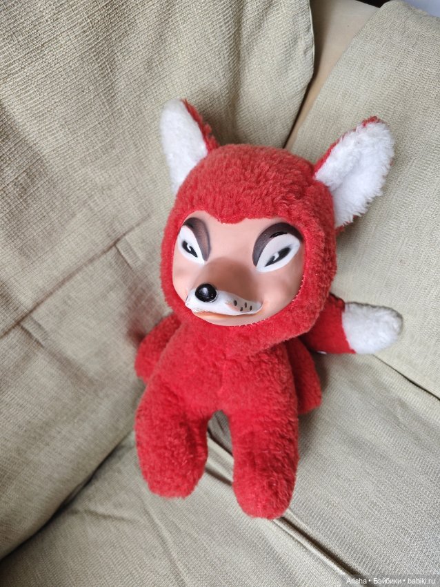 Лисичка ГДР — Винтажные куклы и игрушки детства